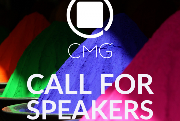 CMG CALL FOR SPEAKERS